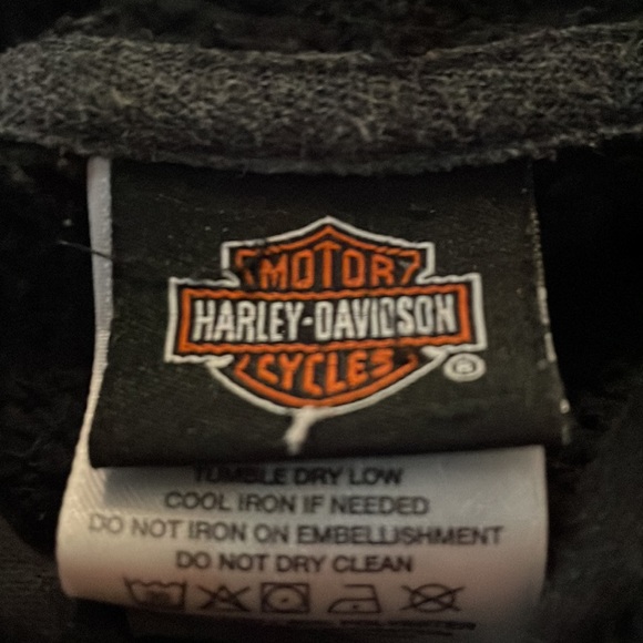 black harley davidson hoodie - Picture 4 of 4